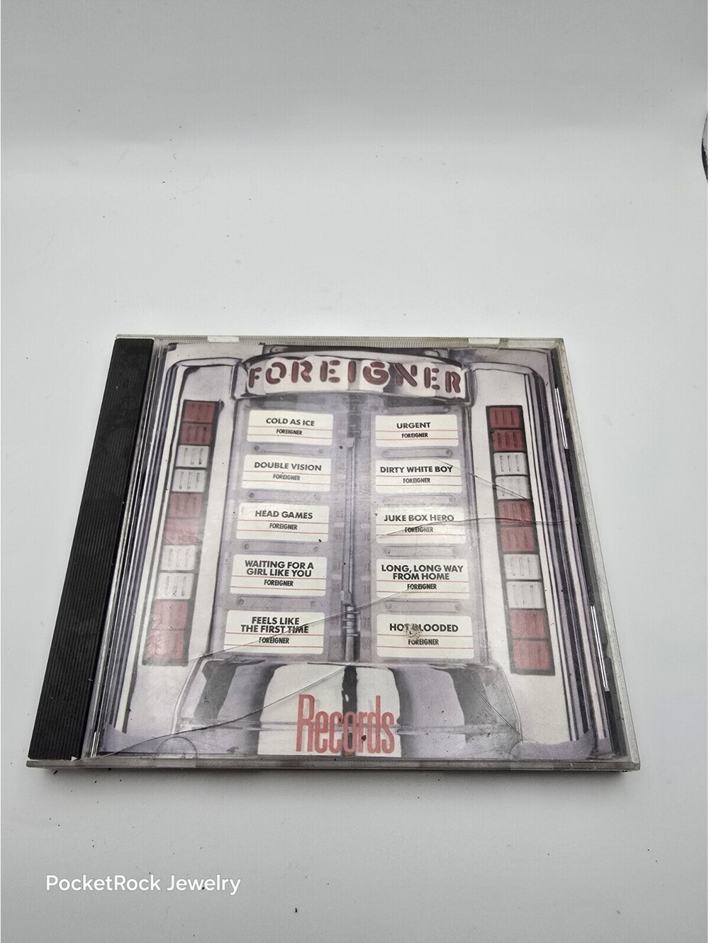 Foreigner – Records (CD, Atlantic) Jukebox Cover – Classic Rock Hits